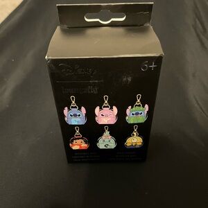 Loungefly Disney Stitch Mini Bag Charms - Blue, Pink, Green, Red, Yellow